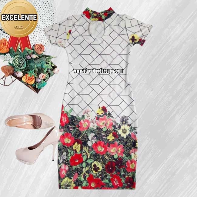 Vestidos Midi Feminino