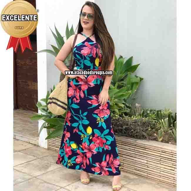 Vestidos Longos Suplex Fit M