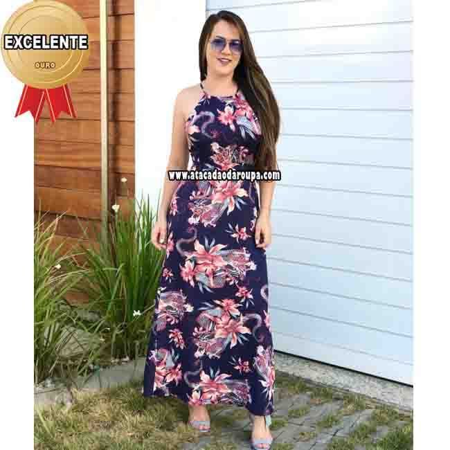 Vestidos Longos Suplex Fit M