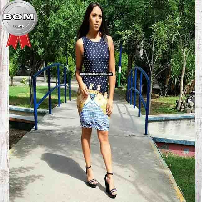 Vestido regata e Alçinha Malha Leila M