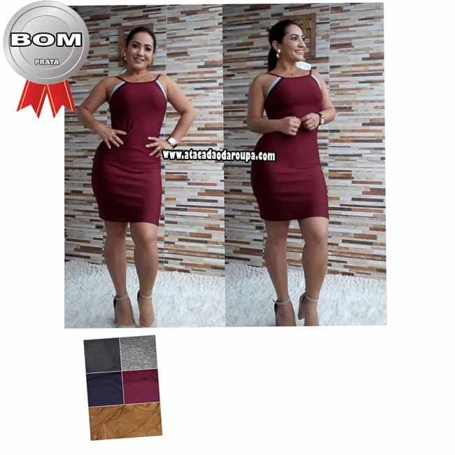 Vestido Suplex Luxo