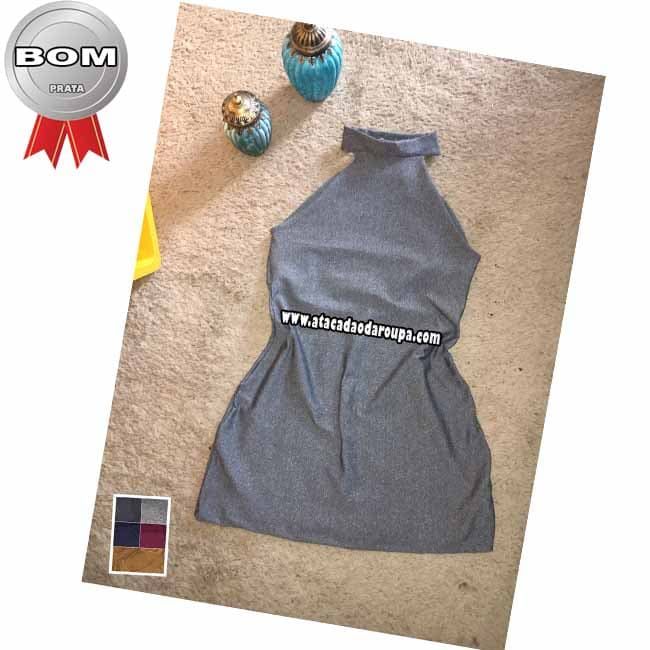 Vestido Suplex Luxo